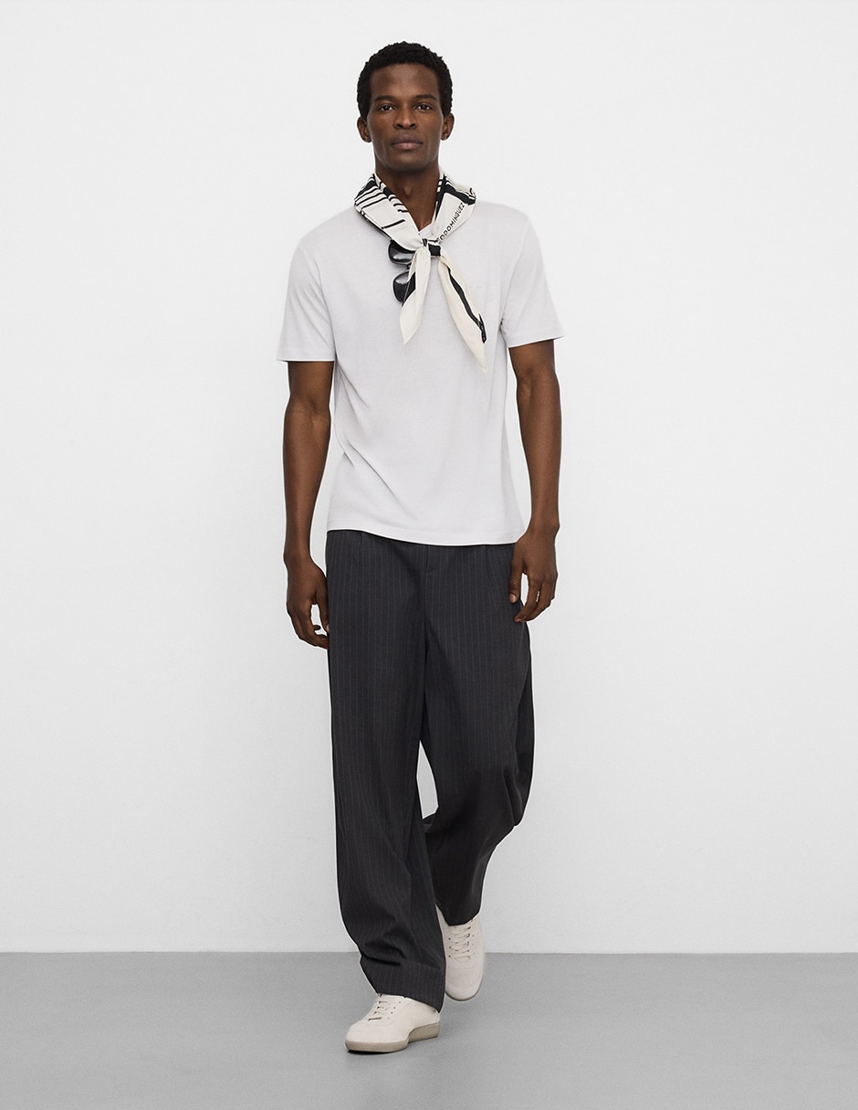 Playera cuello redondo para hombre 2