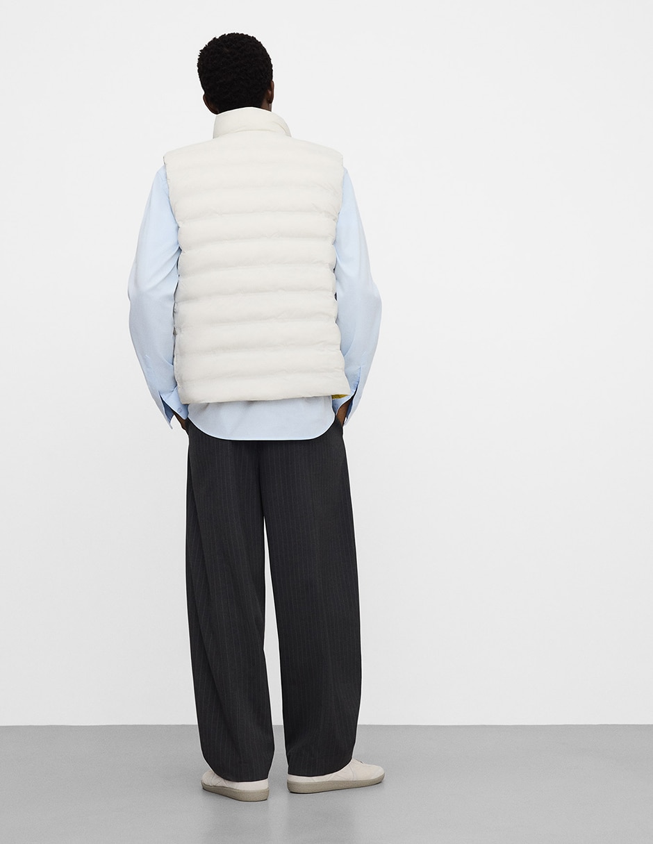 Chaleco reversible resistente al agua para hombre 4