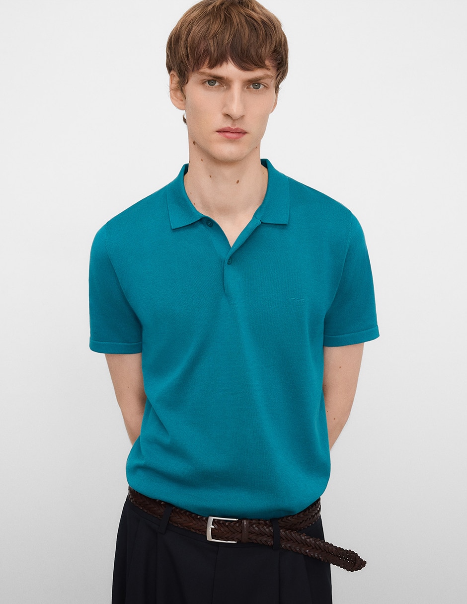Playera tipo polo para hombre