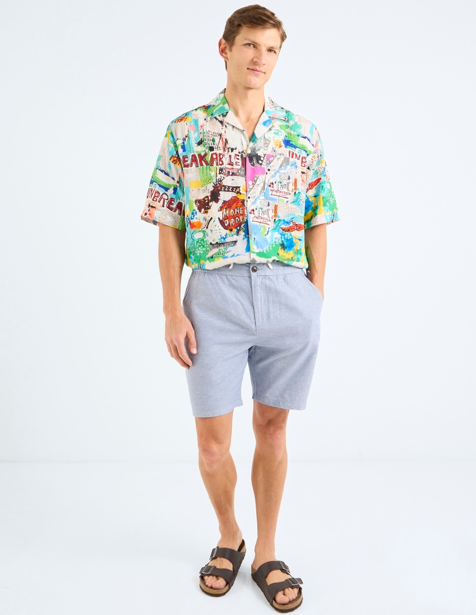 Bermuda de algodón para hombre 2
