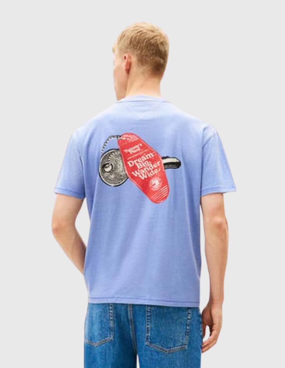 "set playera/playera" tommy jeans sin colección "cuello" redondo "para hombre"