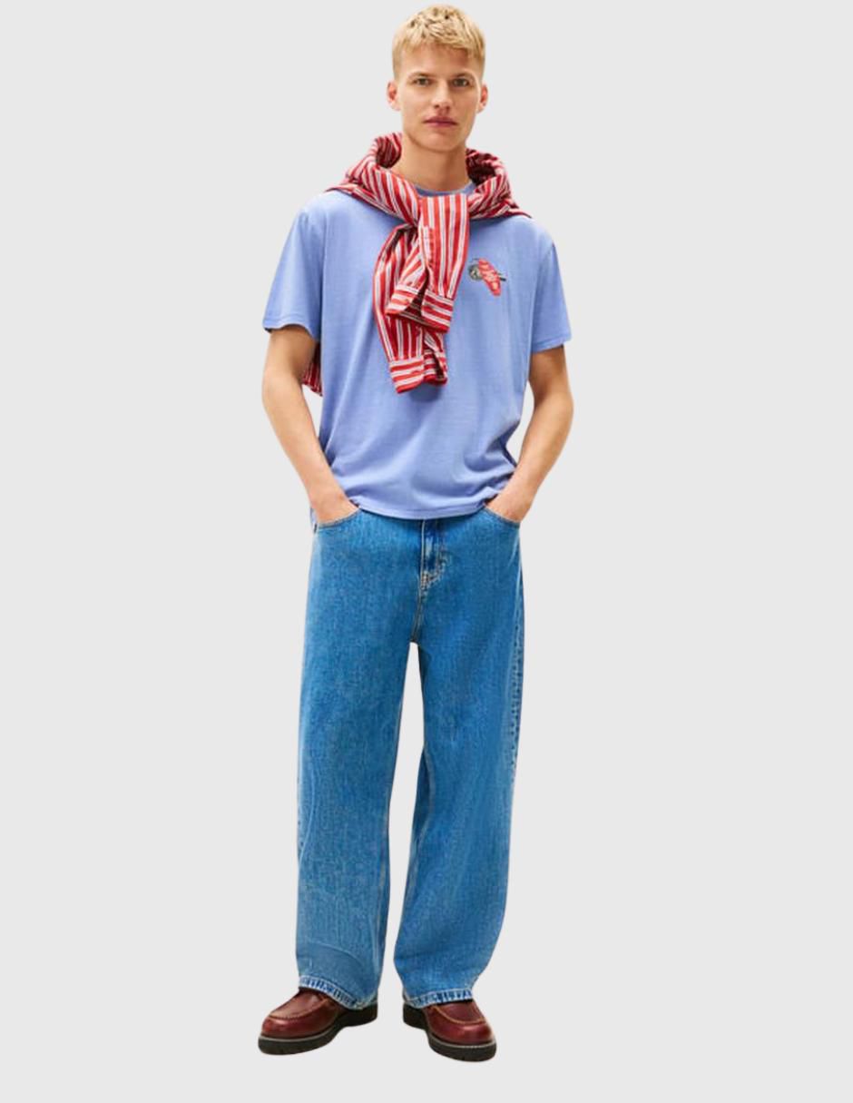 "set playera/playera" tommy jeans sin colección "cuello" redondo "para hombre"