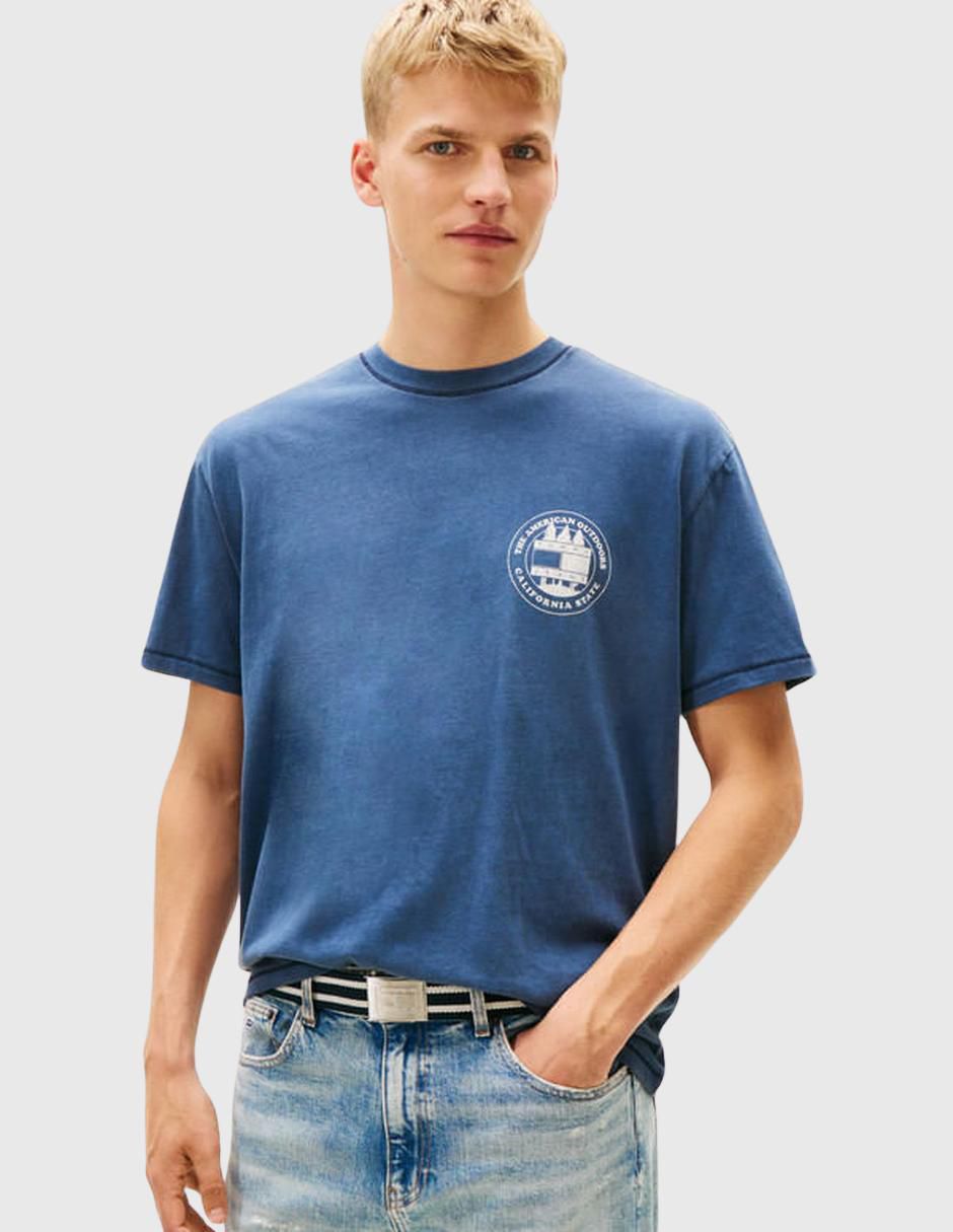 Playera cuello redondo para hombre