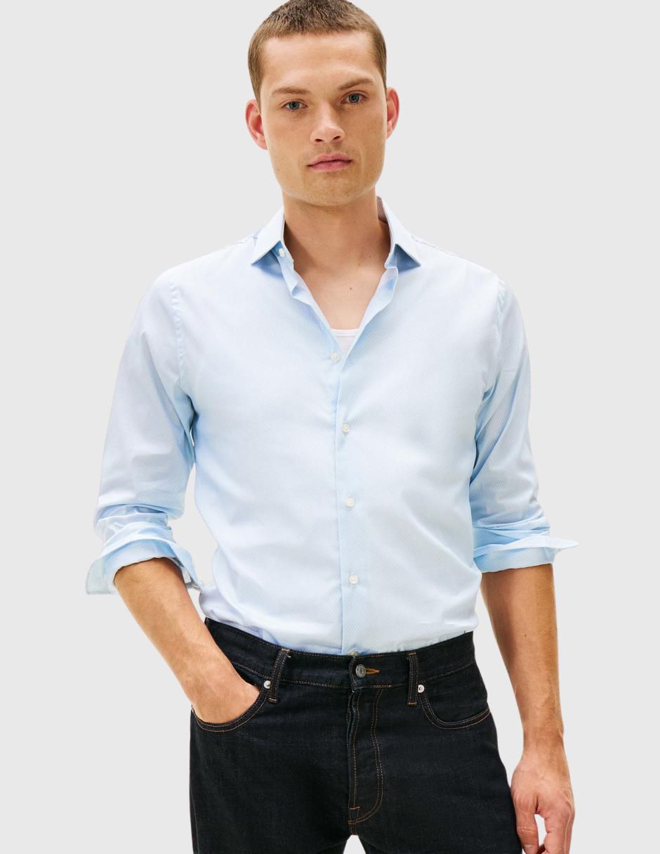 "camisa/sobrecamisa" casual tommy hilfiger "de" (si aplica) algodón "manga" larga "para hombre"