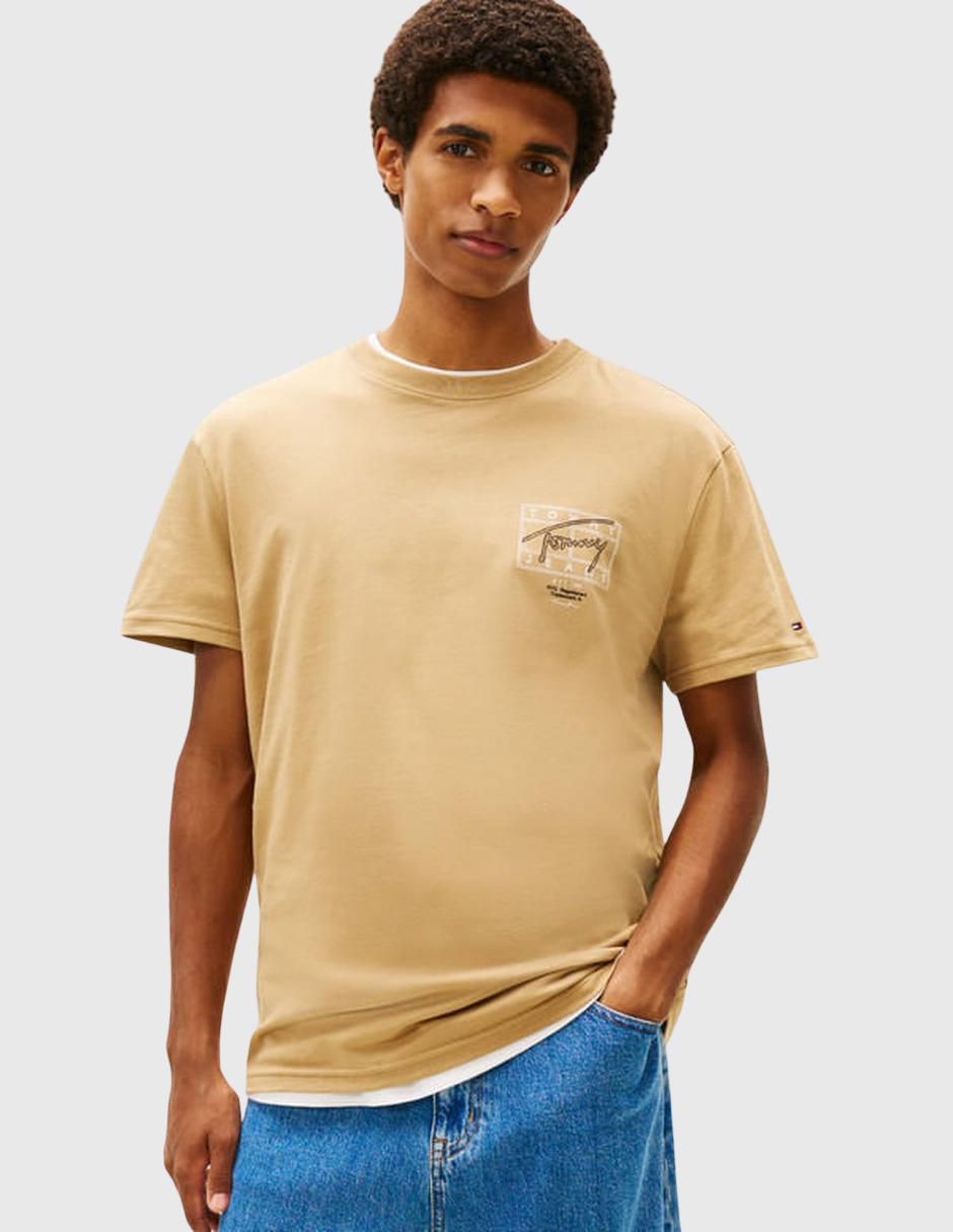 Playera cuello redondo para hombre