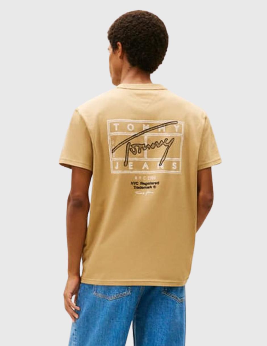 "set playera/playera" tommy jeans sin colección "cuello" redondo "para hombre"