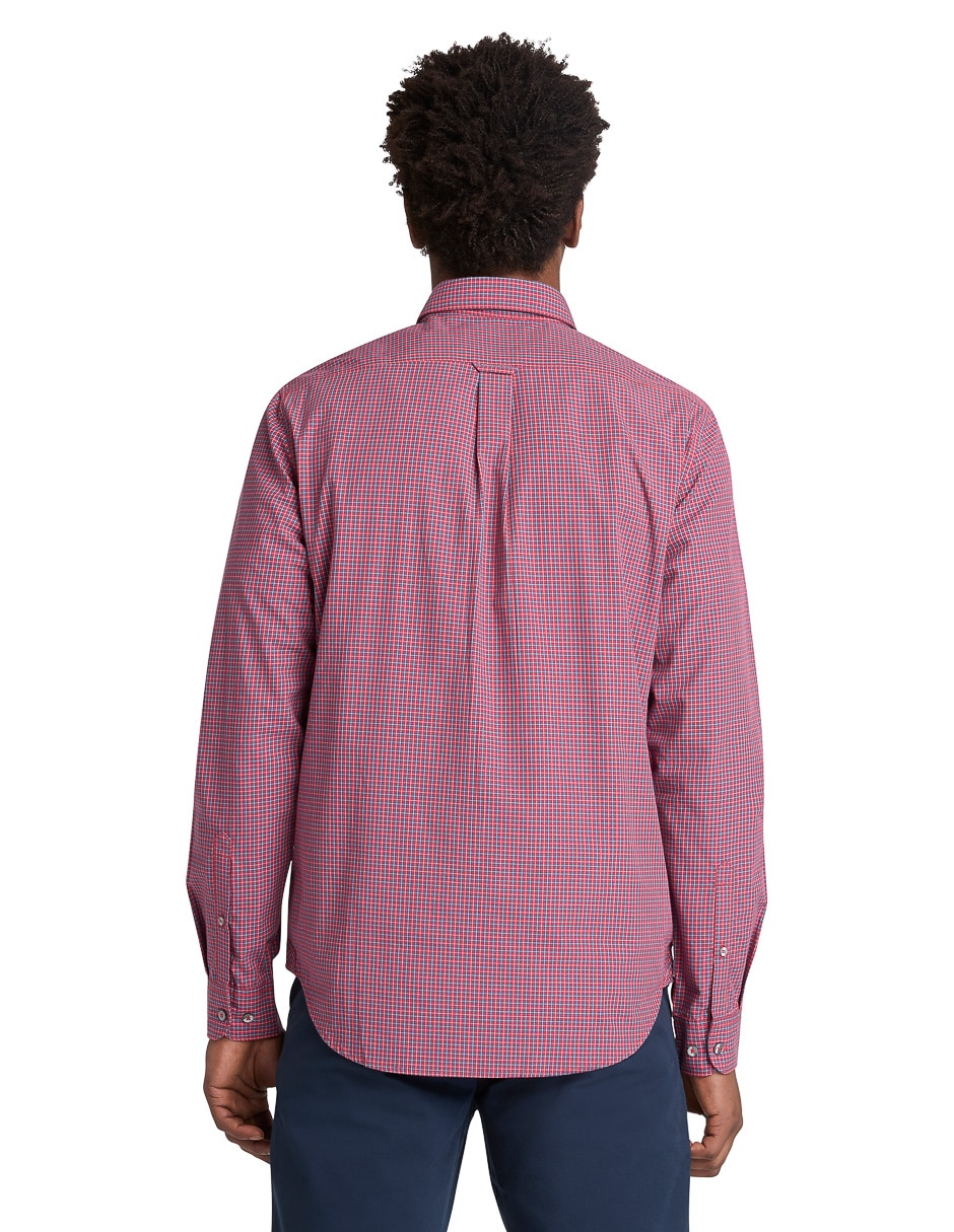 Camisa casual manga larga para hombre 2
