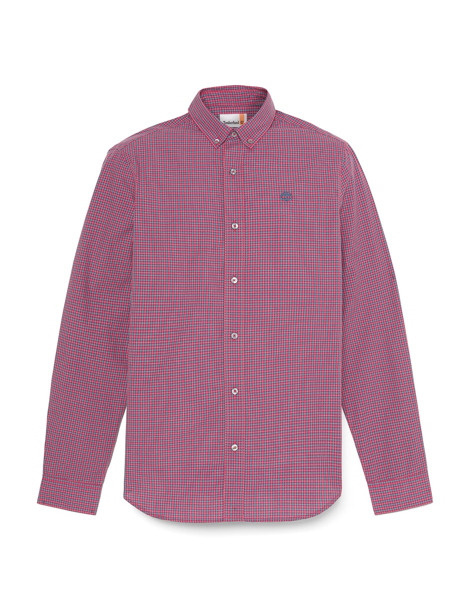 Camisa casual manga larga para hombre 5