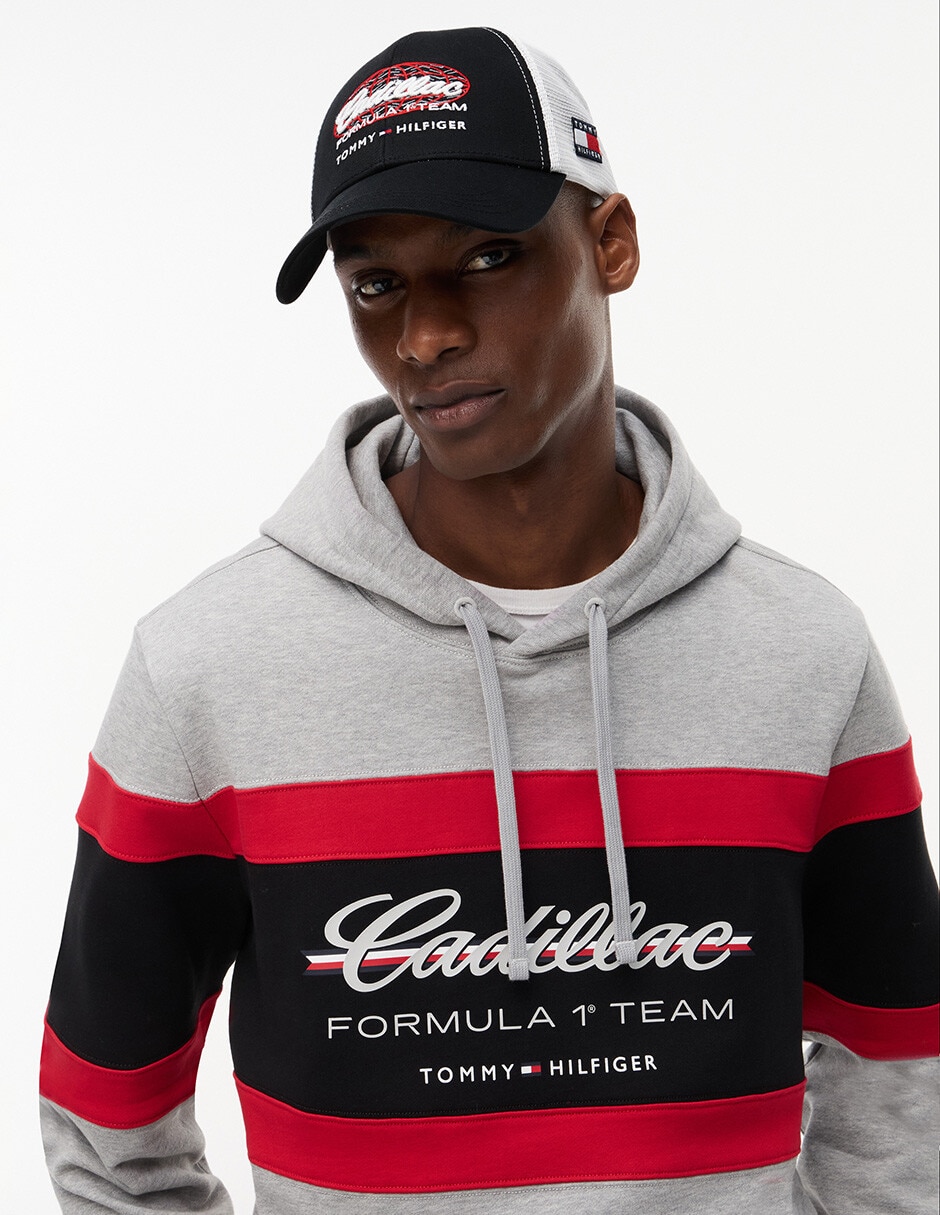 Gorra con visera curva snapback casual Cadillac F1 Script Fórmula 1 para hombre 2