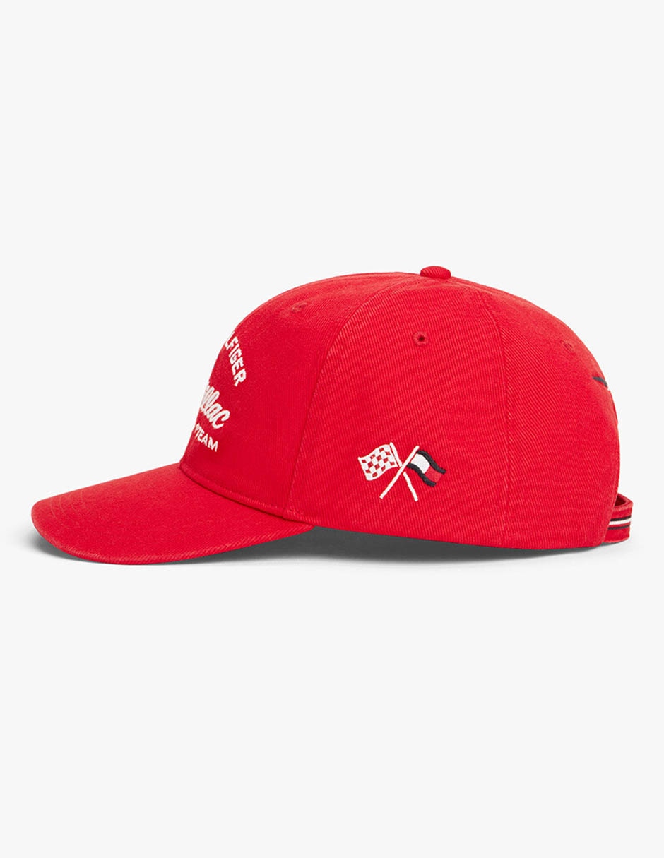 Gorra visera curva hebilla casual Cadillac F1 Script Fórmula 1 para hombre 3