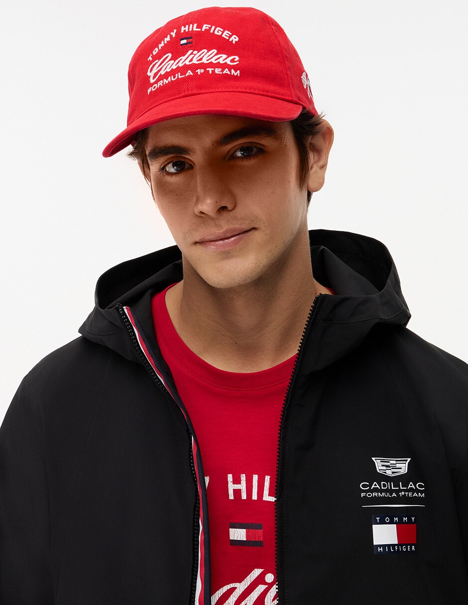 Gorra visera curva hebilla casual Cadillac F1 Script Fórmula 1 para hombre 4