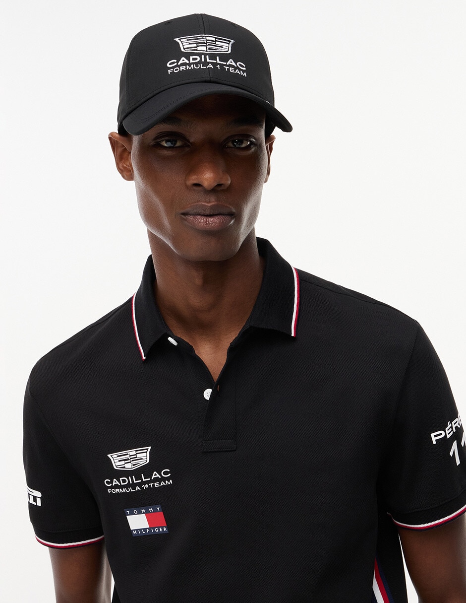 Gorra visera curva hebilla casual Cadillac F1 Réplica Sergio Pérez para hombre 4