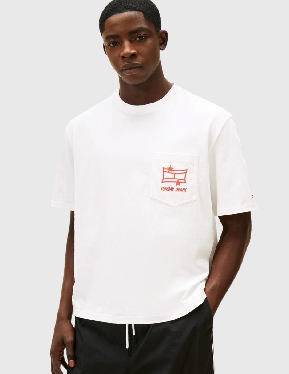 Playera cuello redondo para hombre