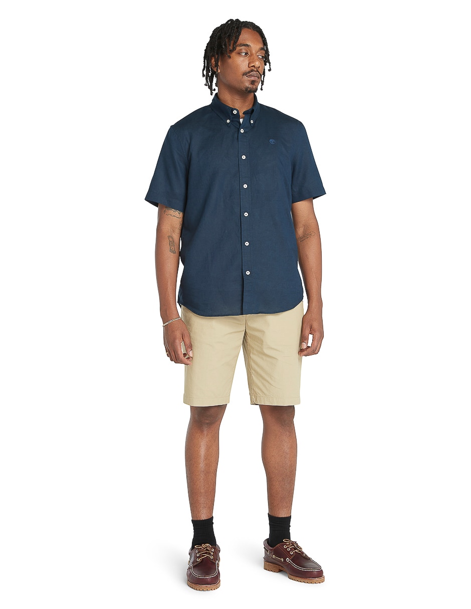 Camisa casual manga corta para hombre 2