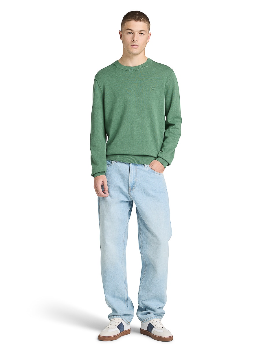 Suéter cuello redondo para hombre 4