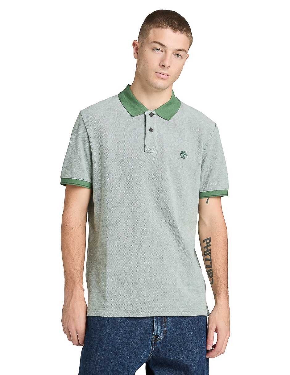 Playera tipo polo para hombre