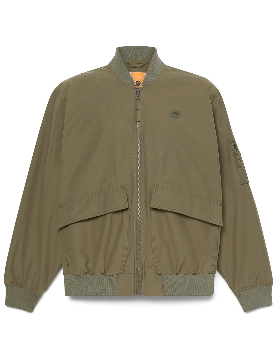 Chamarra bomber DWR Utility repelente al agua con bolsillos para hombre 6