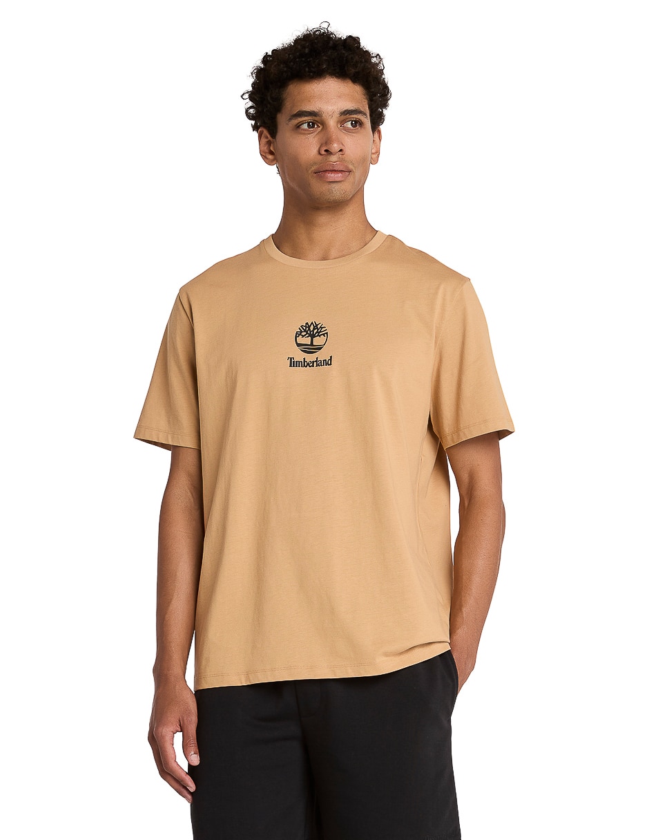 Playera Tee cuello redondo para hombre