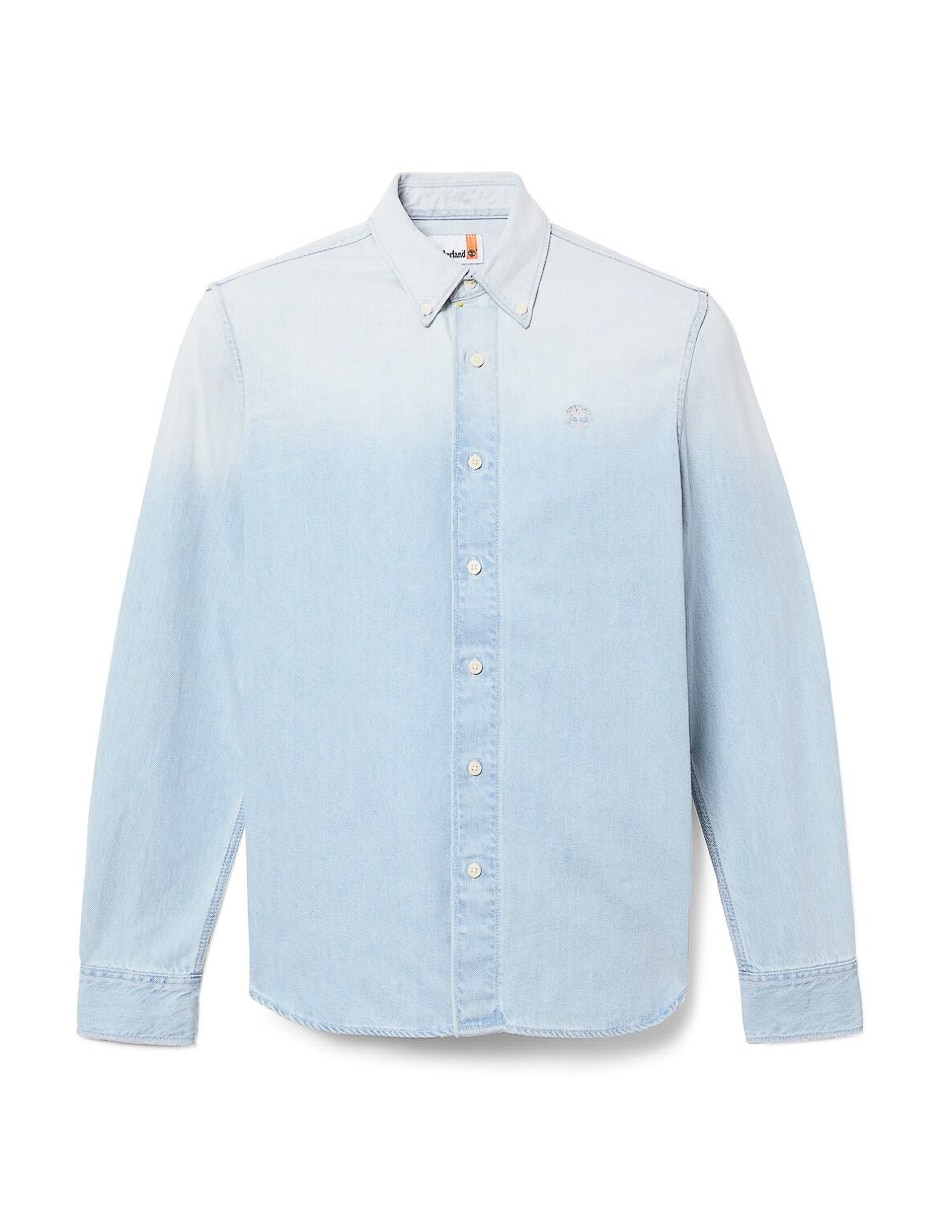 Camisa casual manga larga para hombre 5