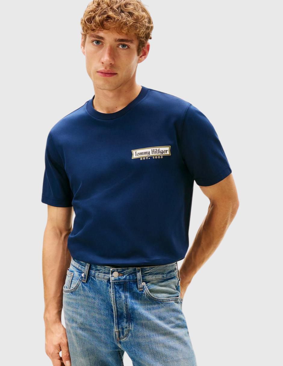 Playera cuello redondo para hombre