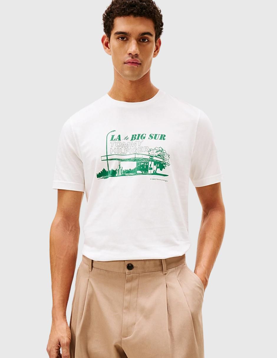 Playera cuello redondo para hombre