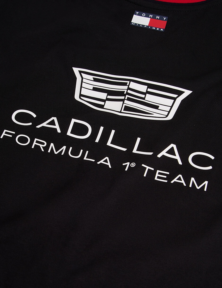 Playera Cadillac Formula 1 Team cuello redondo para hombre 5