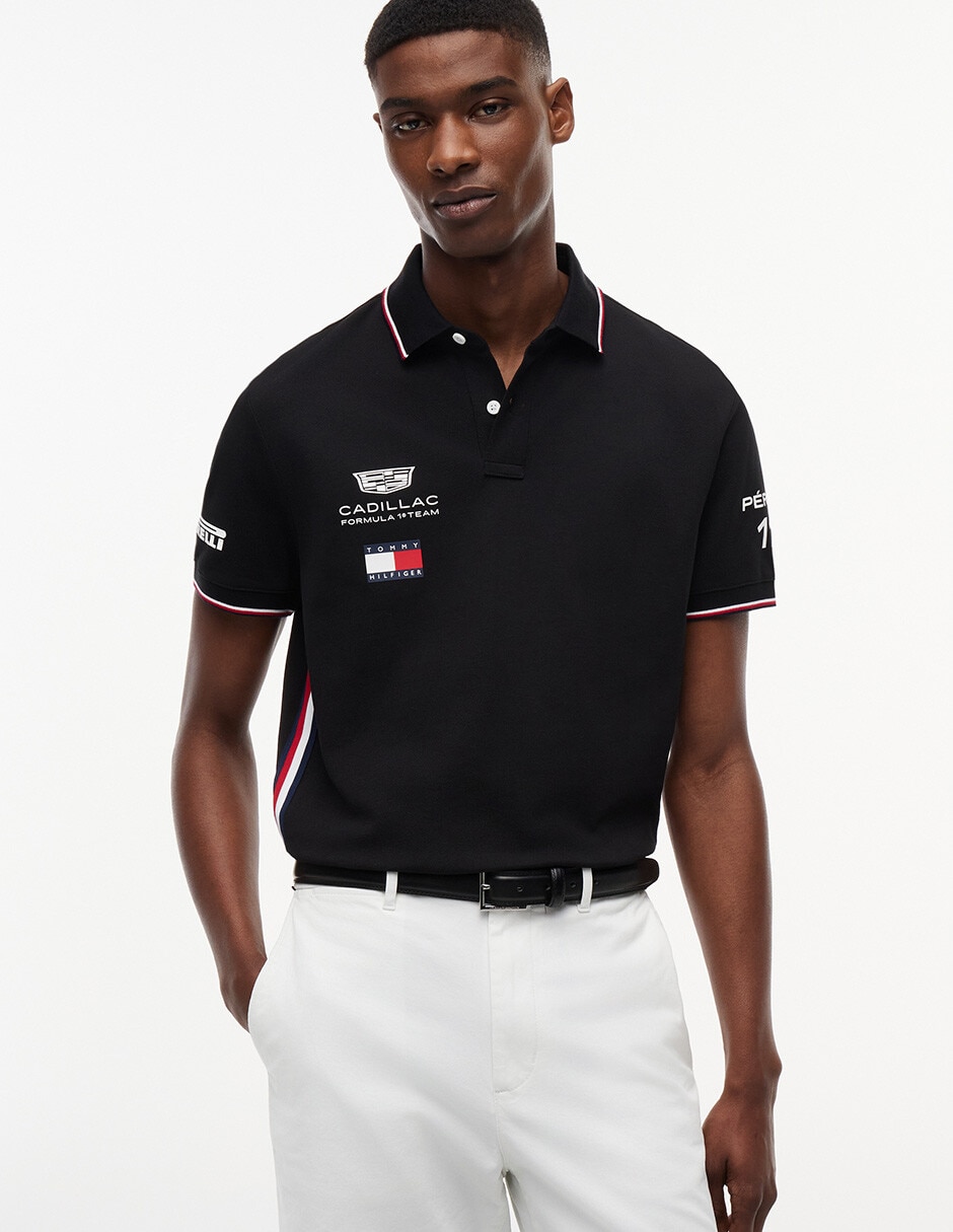 Playera tipo polo Tmmy Hilfiger Cadillac Formula 1 Team para hombre Playera tipo polo Tmmy Hilfiger Cadillac Formula 1 Team para hombre