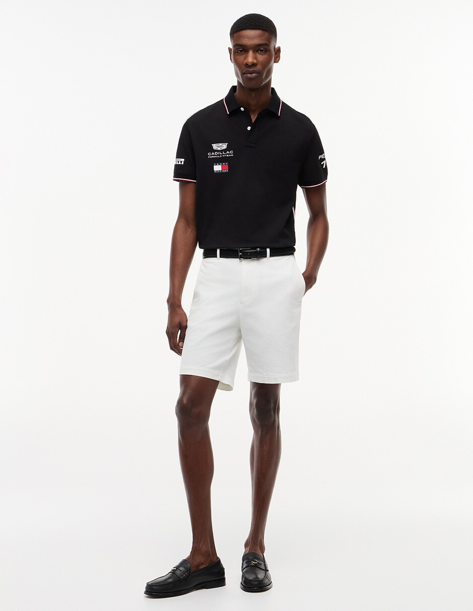 Playera tipo polo Tmmy Hilfiger Cadillac Formula 1 Team para hombre 3
