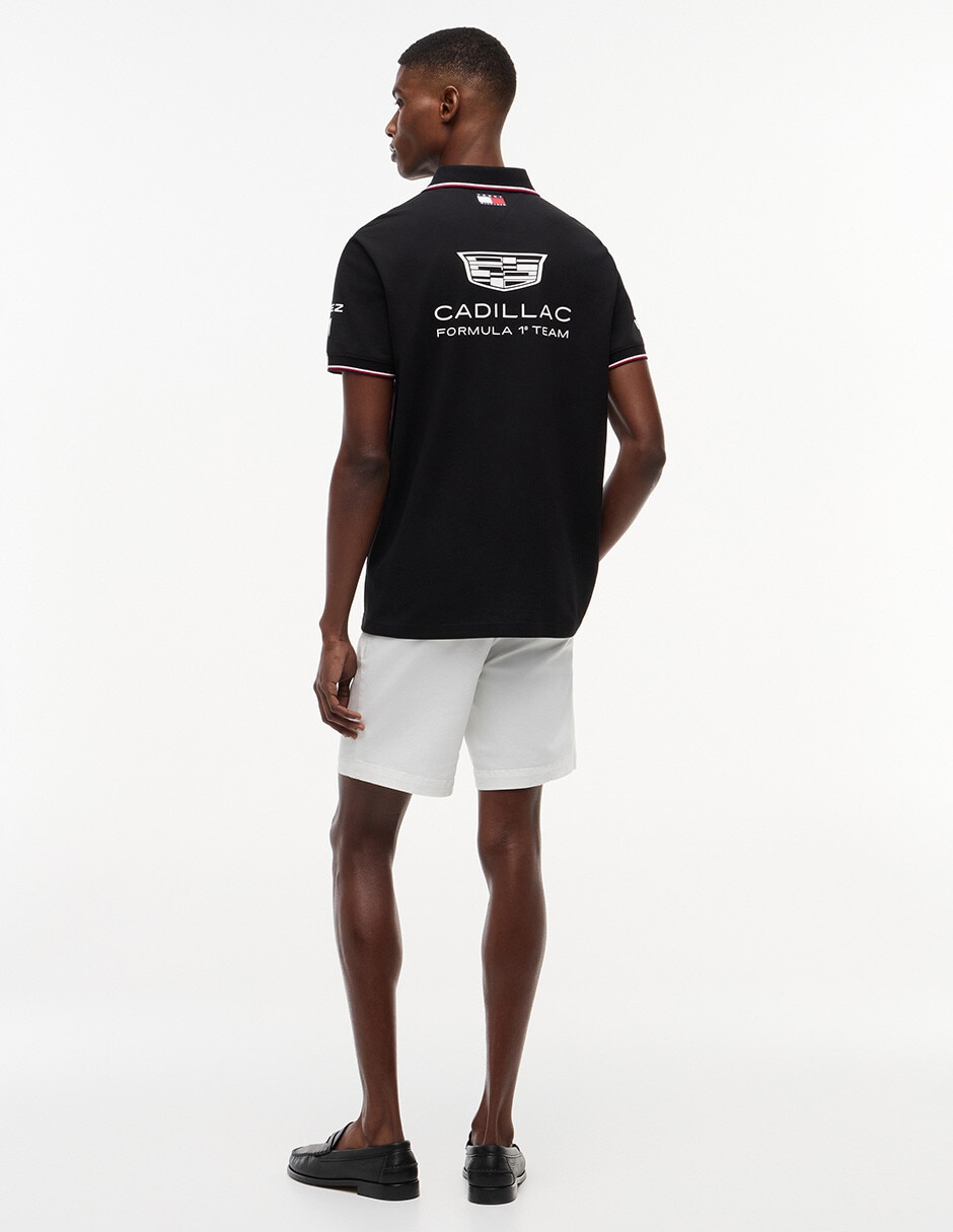 Playera tipo polo Tmmy Hilfiger Cadillac Formula 1 Team para hombre 5