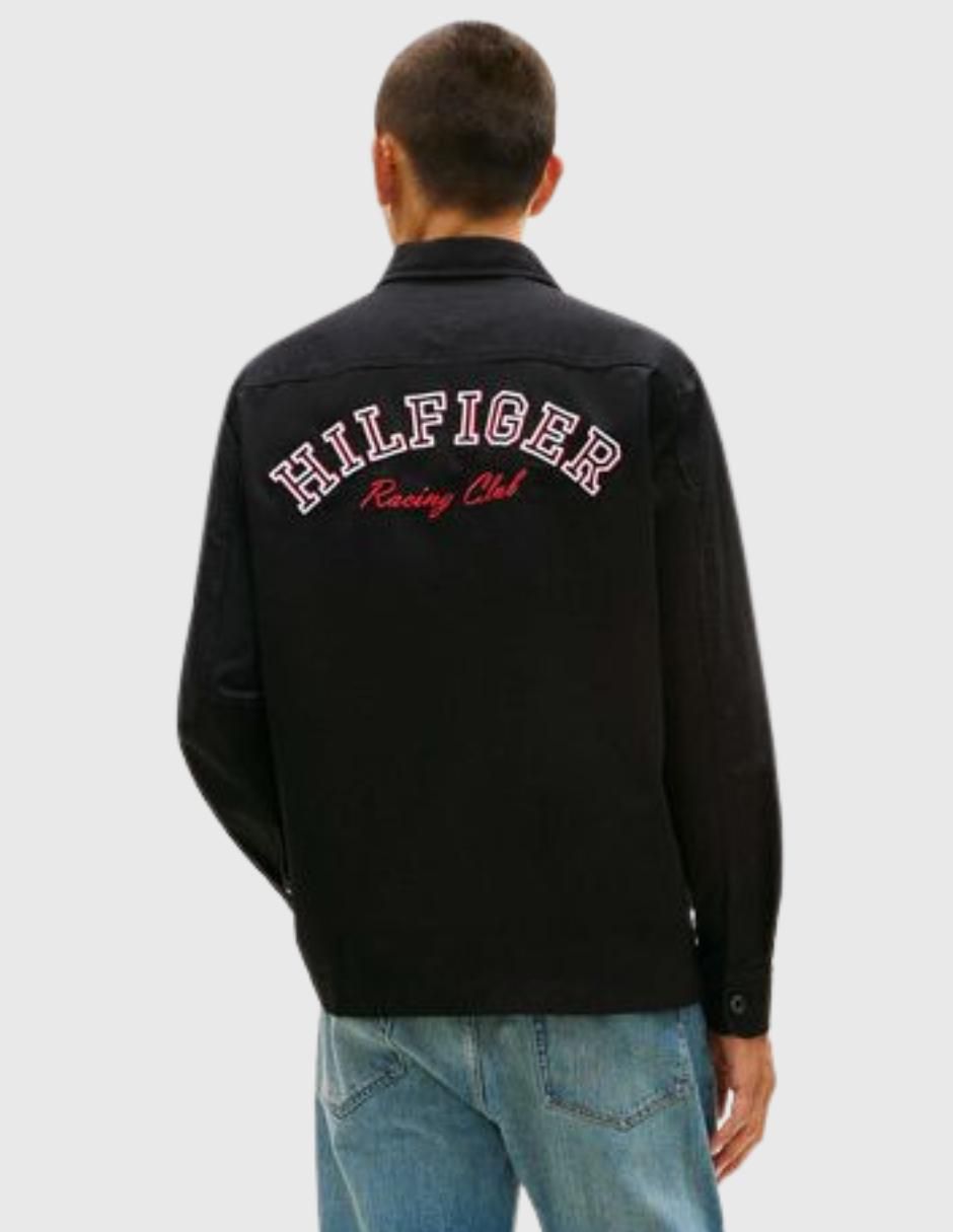 Sobrecamisa casual de algodón manga larga para hombre 3