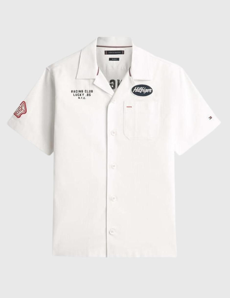 Camisa casual de algodón manga corta para hombre 5