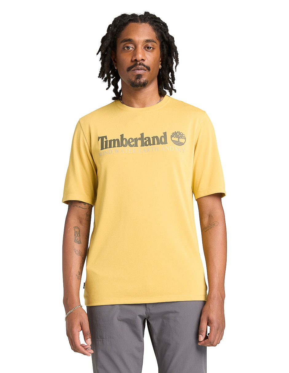 Playera Tee cuello redondo para hombre