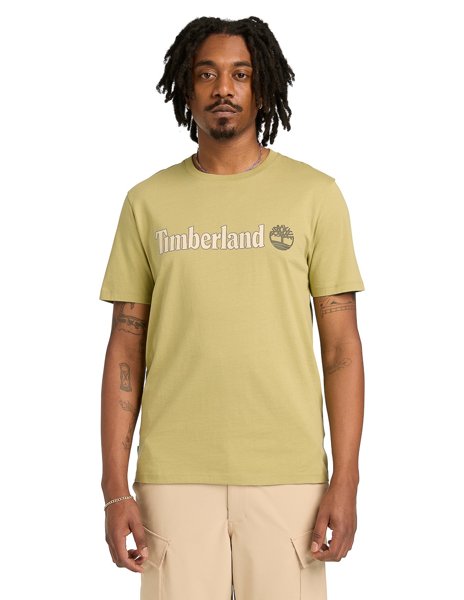 Playera Tee cuello redondo para hombre
