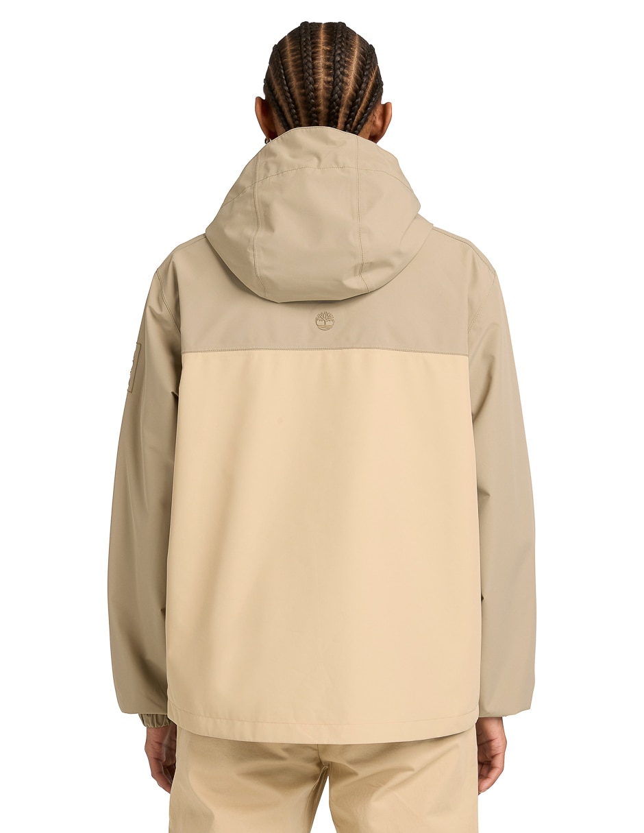 Chamarra rompevientos Water Resistant Shell Jacket impermeable con capucha para hombre 3