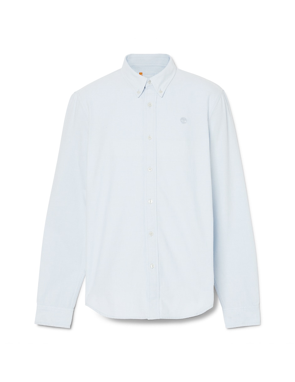 Camisa casual de algodón manga larga para hombre 5