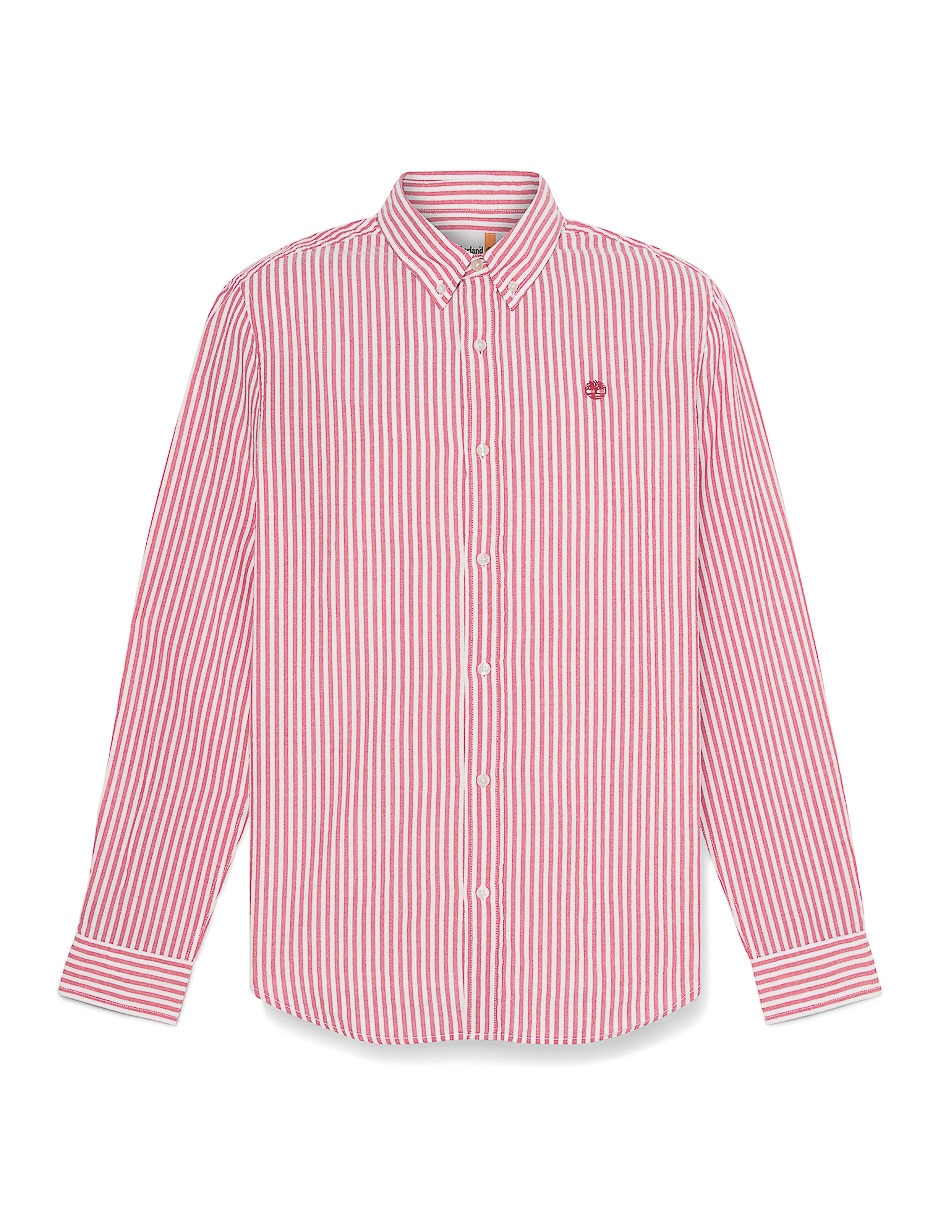 Camisa casual de algodón manga larga para hombre 4