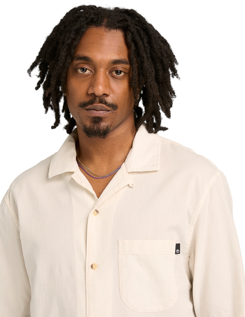 Camisa casual de algodón manga corta para hombre 3