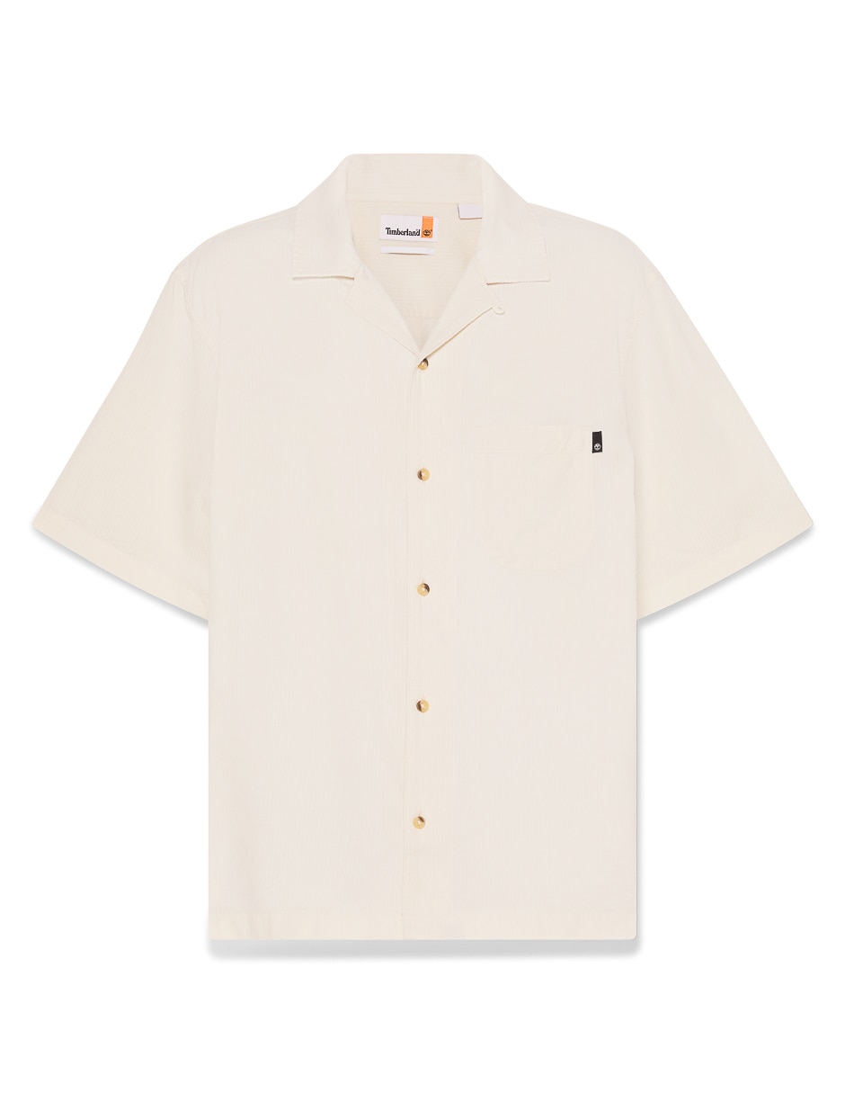 Camisa casual de algodón manga corta para hombre 5