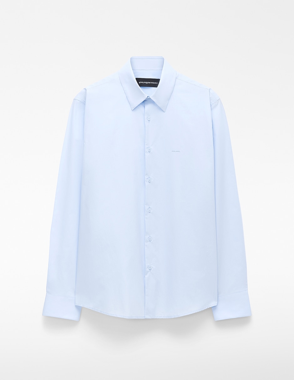 Camisa casual de algodón manga larga para hombre 5