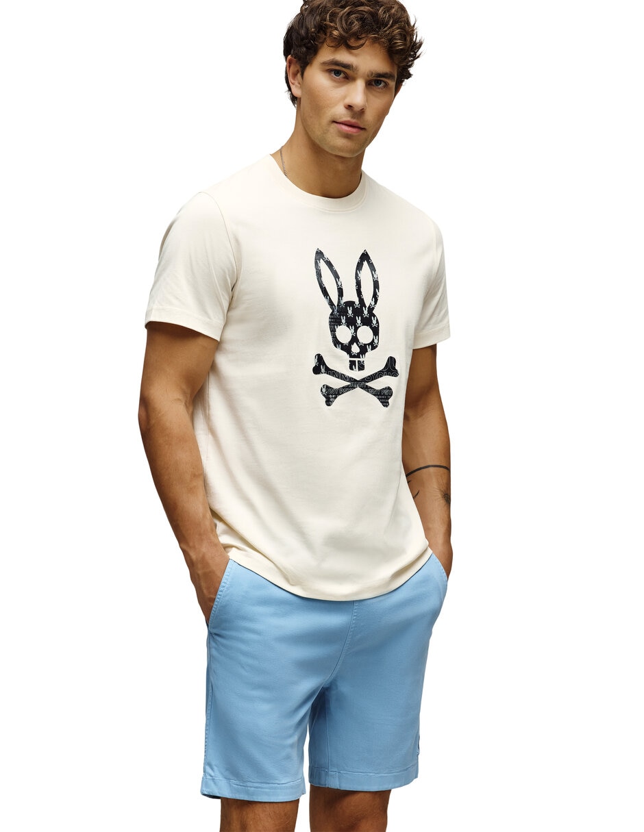 Playera cuello redondo para hombre