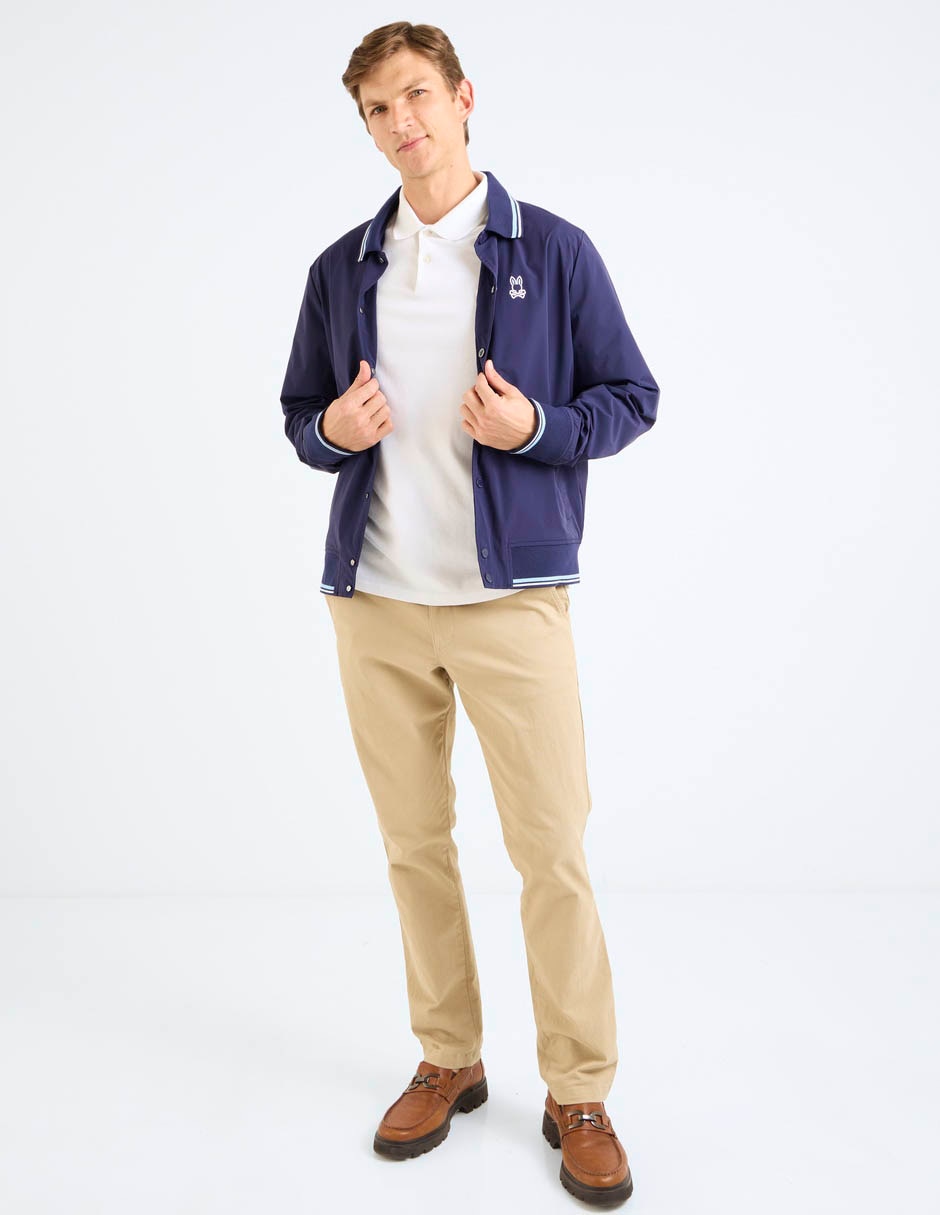 Chamarra bomber con bolsillos para hombre 3