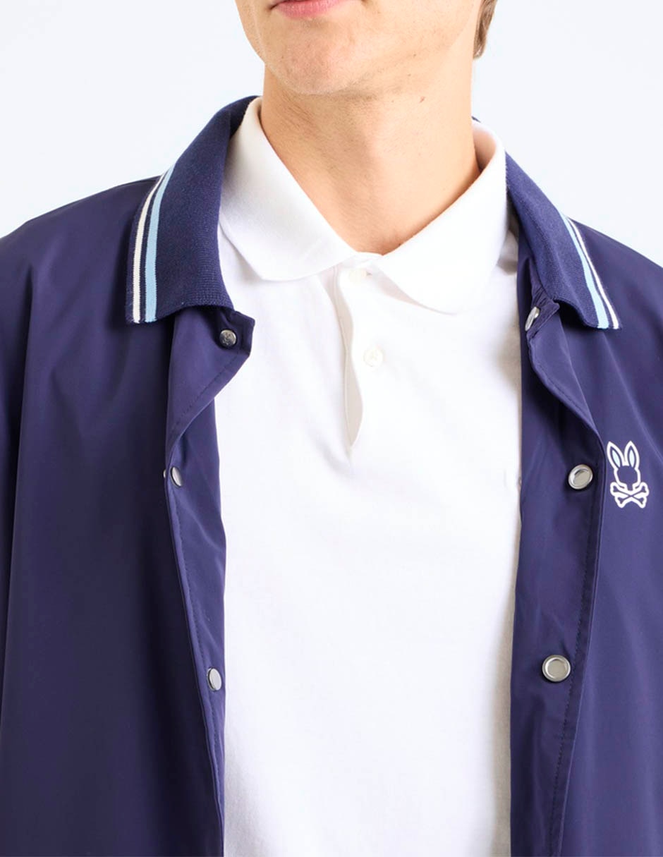 Chamarra bomber con bolsillos para hombre 4