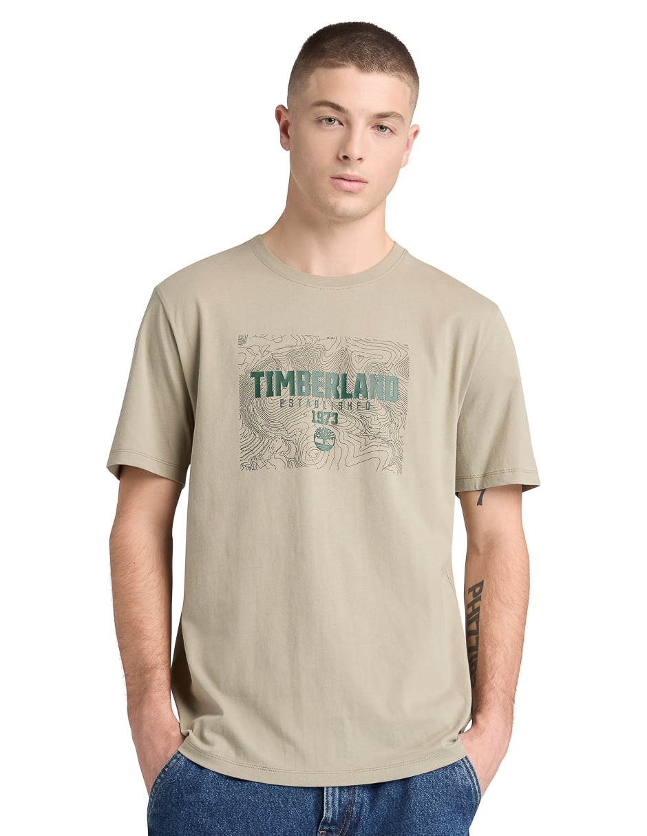 Playera cuello redondo para hombre