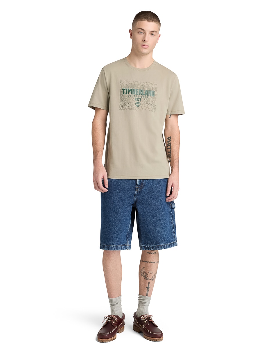 Playera cuello redondo para hombre 3