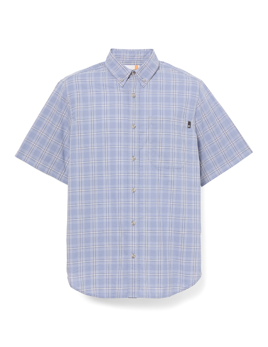 Camisa casual de algodón manga corta para hombre 4