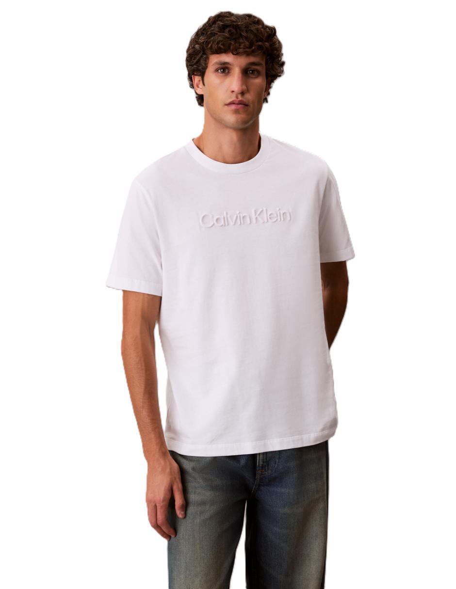 Playera cuello redondo para hombre