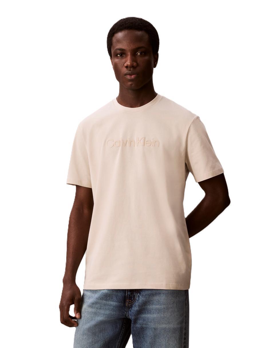 Playera cuello redondo para hombre