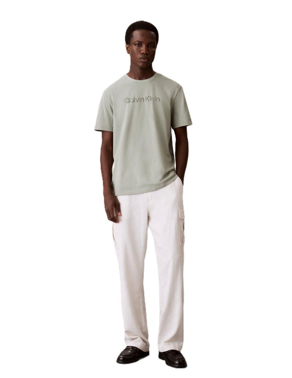 Playera cuello redondo para hombre 4