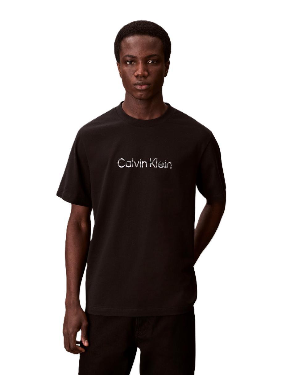 Playera cuello redondo para hombre