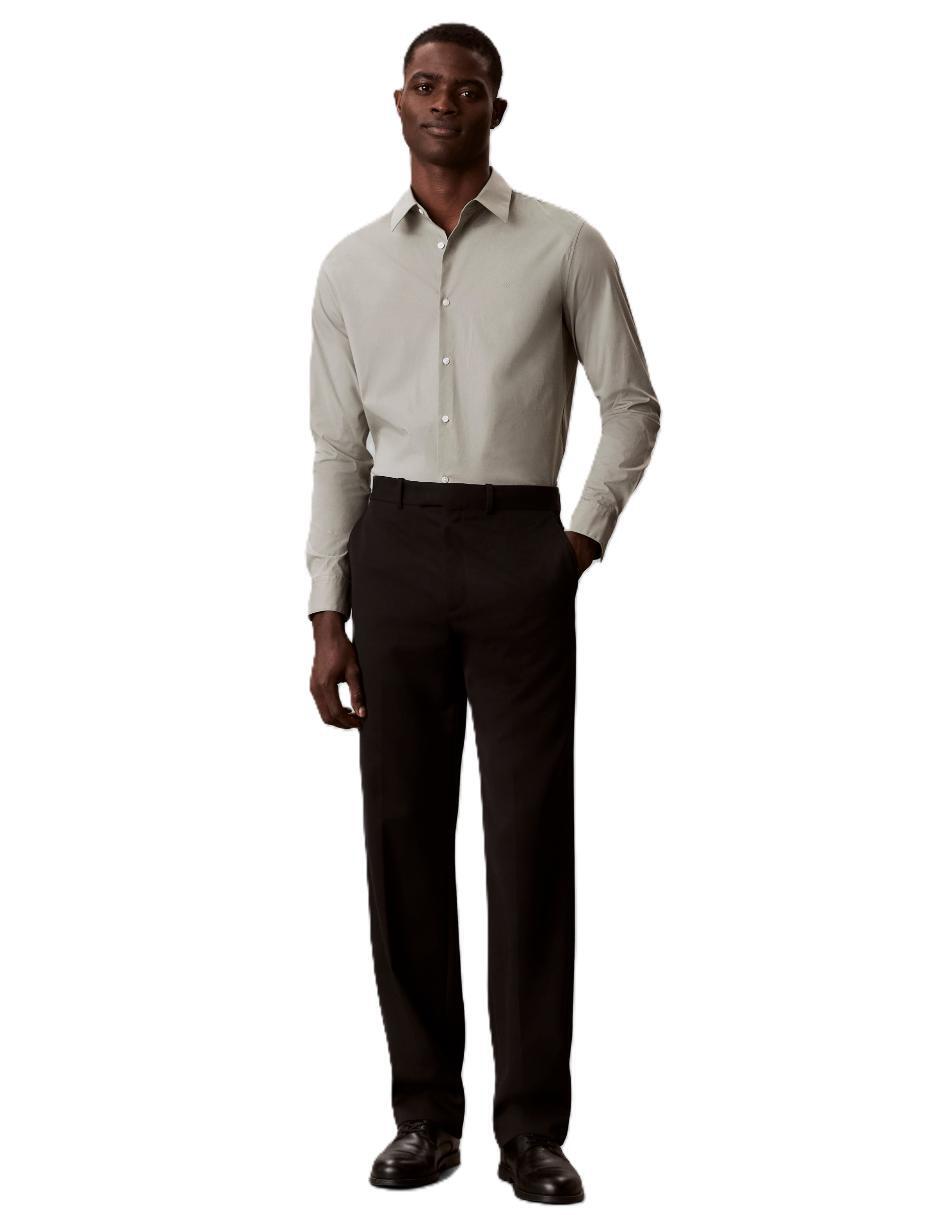 Camisa casual de algodón manga larga para hombre 3